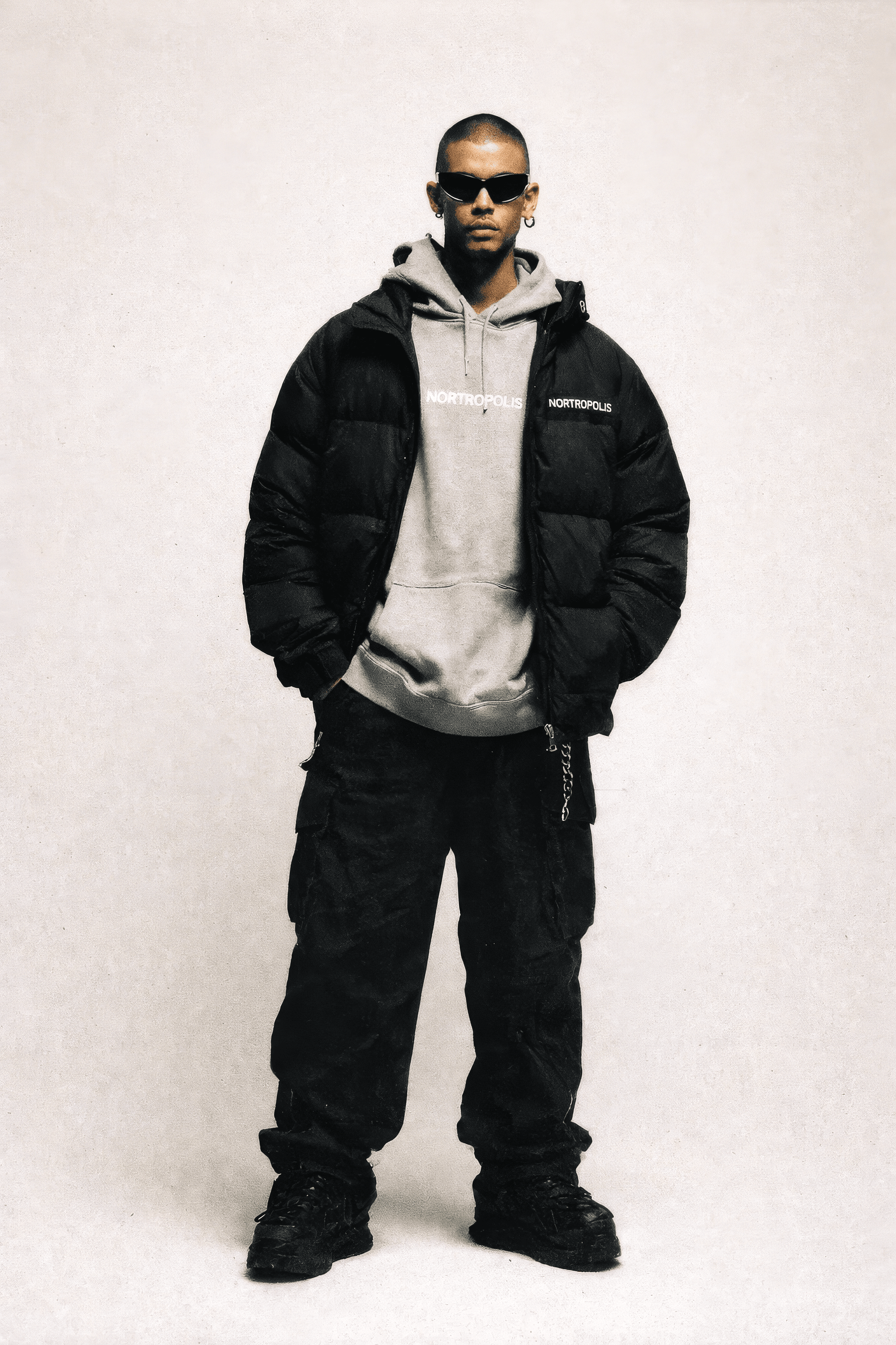 NOR-System full layering — Overstructure Short puffer over Volume Hood